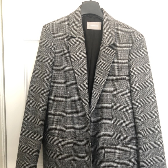 Everlane glen plaid blazer Clearance